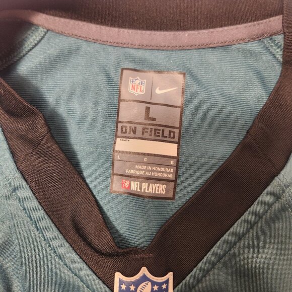 2024 Superbowl Champions Philadelphia EAGLES Carson Wentz No. 11 NFL Jersey L - Picture 13 of 15